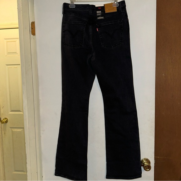 NWT Levi's Premium Ribcage Bootcut Black - Picture 9 of 9